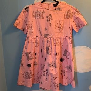 Lazy oaf Time to change pink dress